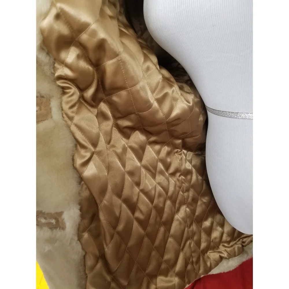 Wilsons Leather womans suede and faux fur jacket - Picture 3 of 8